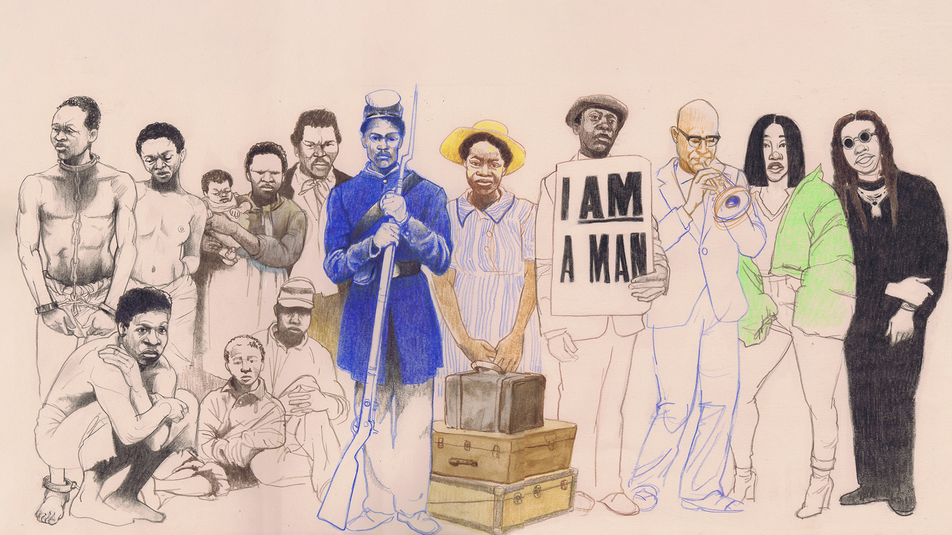 Artwork by James Ransome