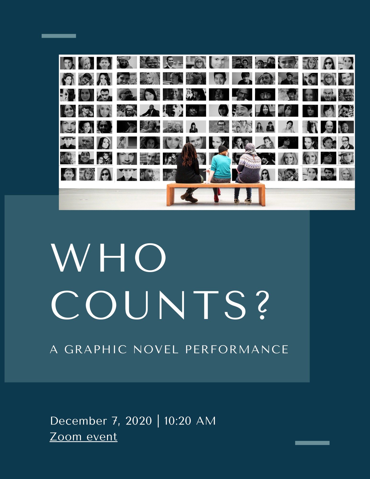 Who Counts? A Graphic Novel Performance