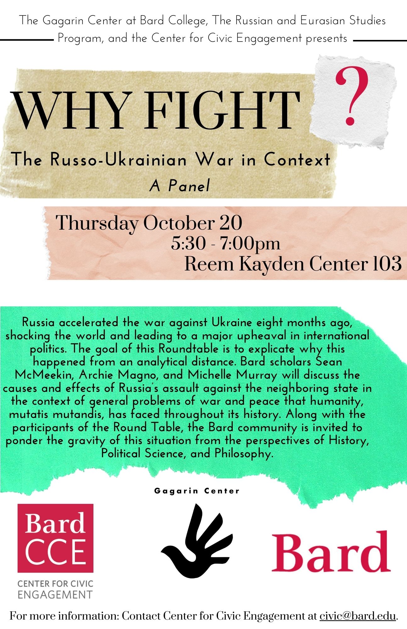 Why Fight?&nbsp;The Russo-Ukrainian War in Context&nbsp;