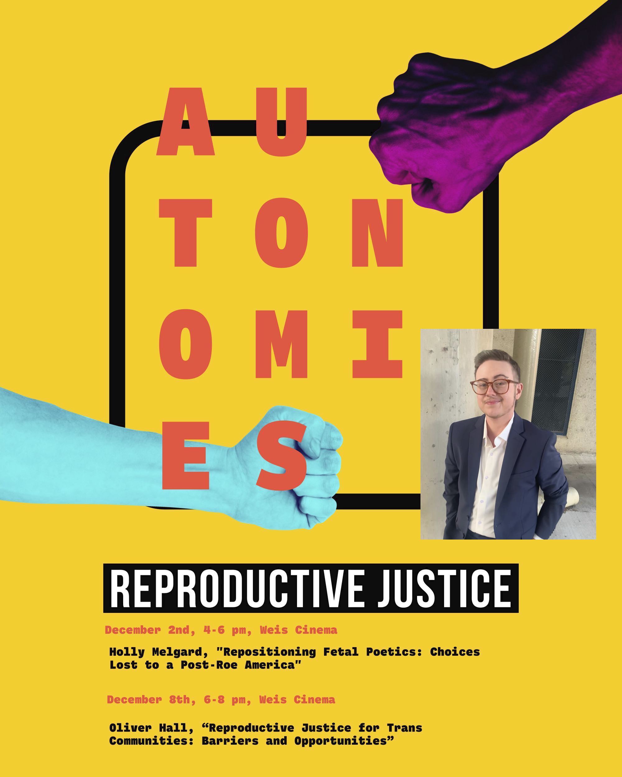 Oliver Hall, "Reproductive Justice for Trans Communities: Barriers and Opportunities"