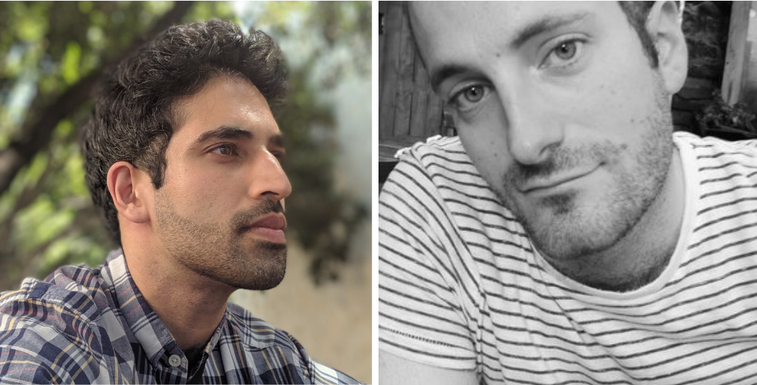 From left to right,&nbsp;Zain Khalid and Kevin Holden.&nbsp;