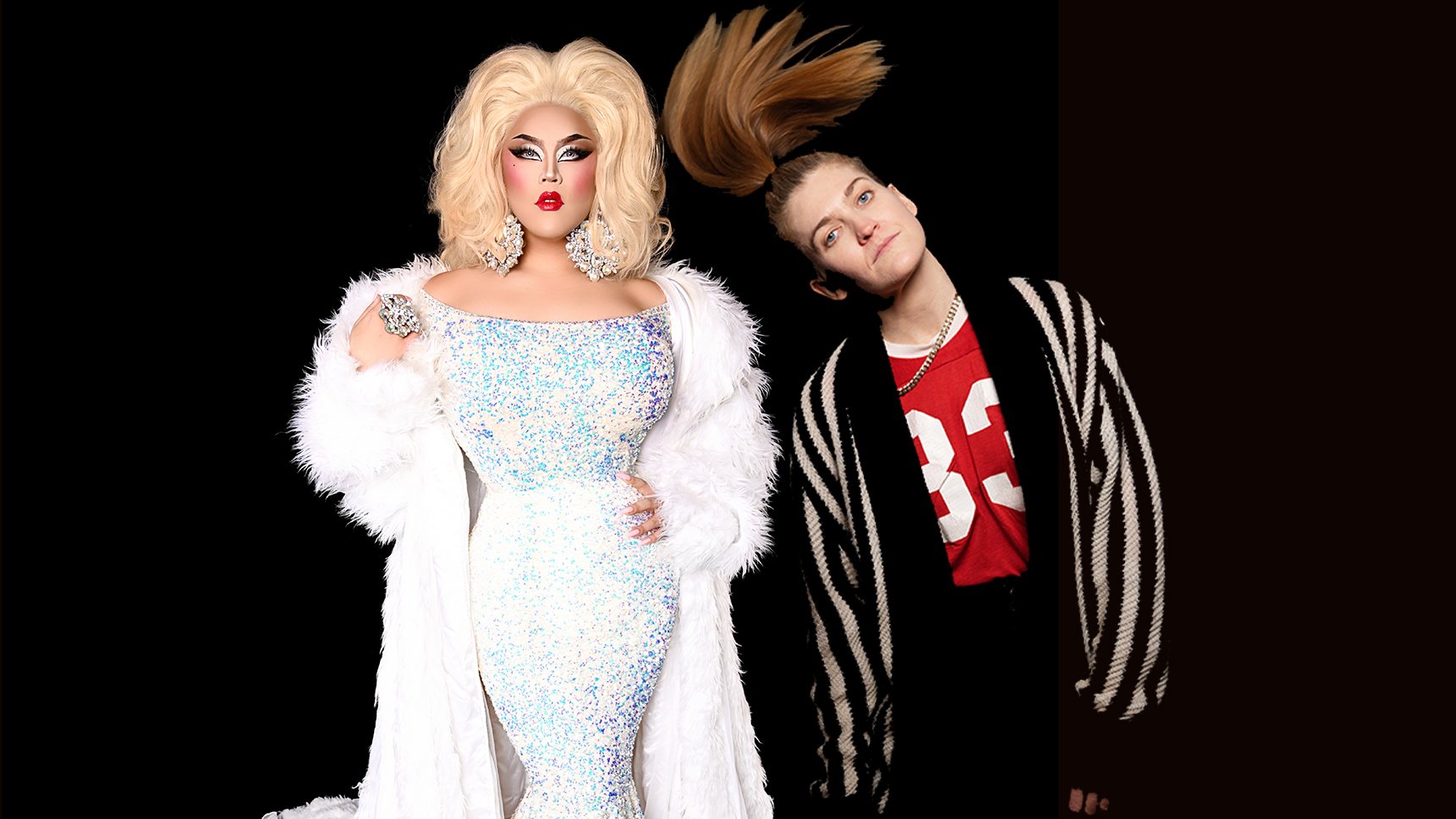 Erin Markey and Jasmine Rice LaBeija