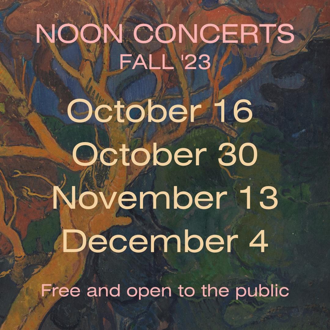 Noon Concert: Conservatory Students Perform an Hour-Long Program of Short Works by Brahms, Mozart, Prokofiev, and Sibelius for piano, violin, and viola.