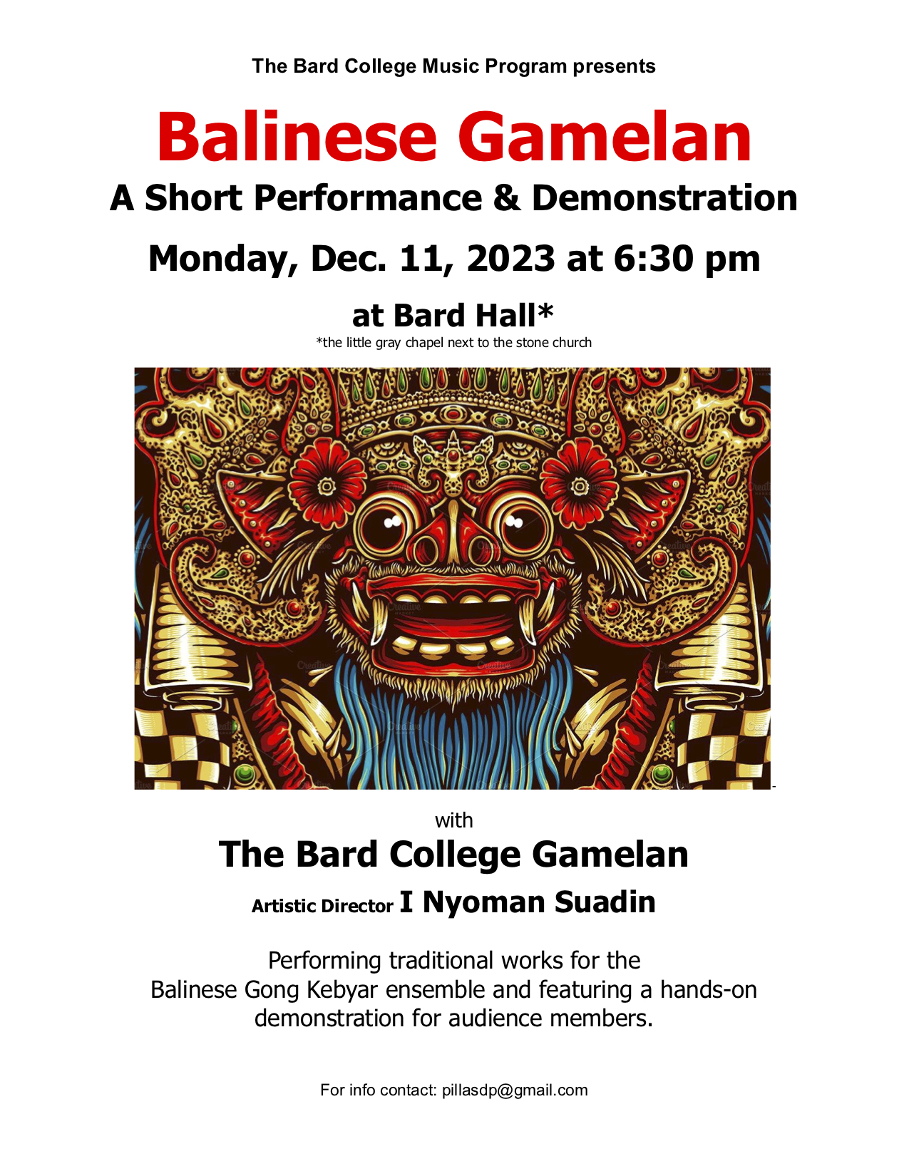 Balinese Gamelan