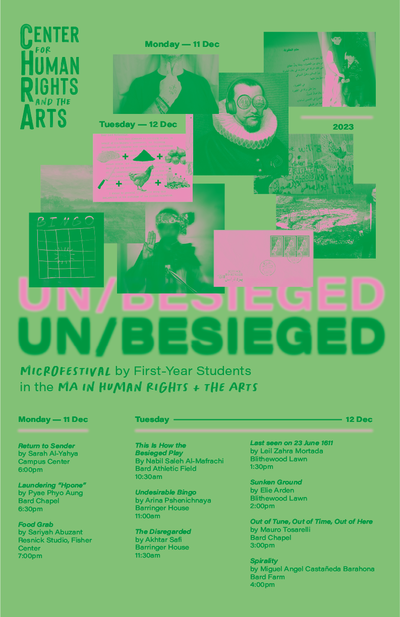 Un/Besieged Microfestival