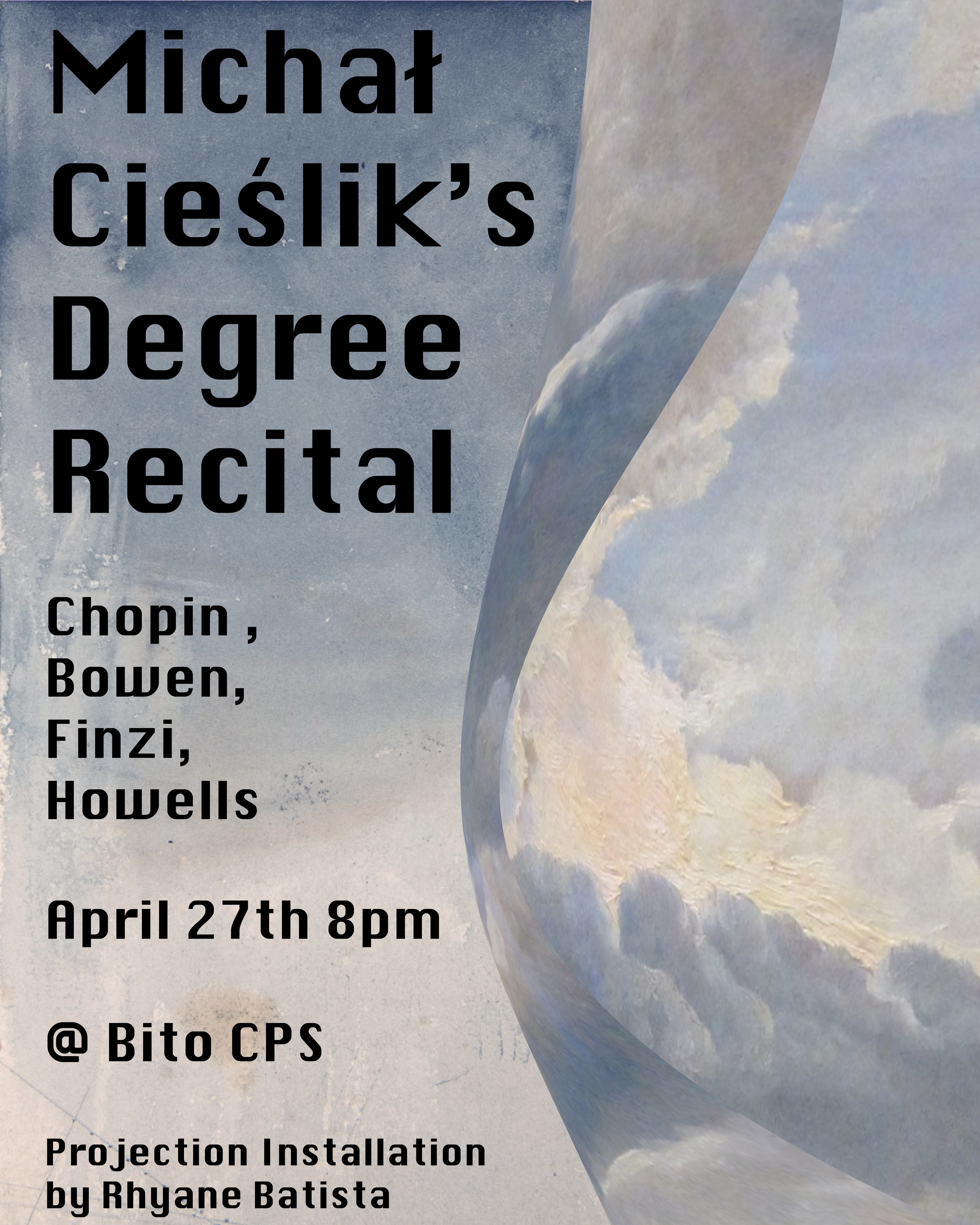 Degree Recital: Michał Cieślik, oboe