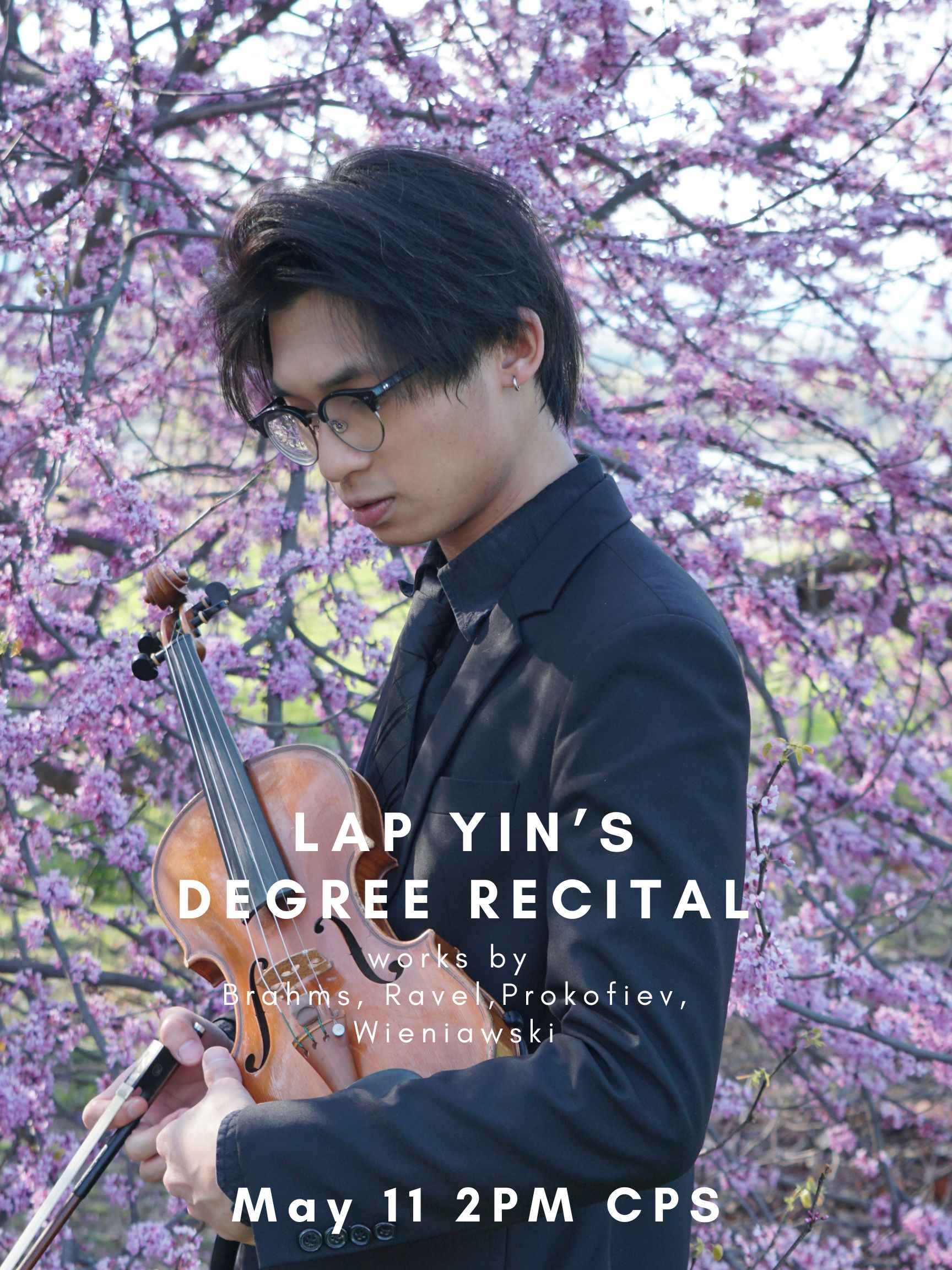 Degree Recital: Lap Yin Lee,&nbsp;violin, with Nomin Samdan, piano