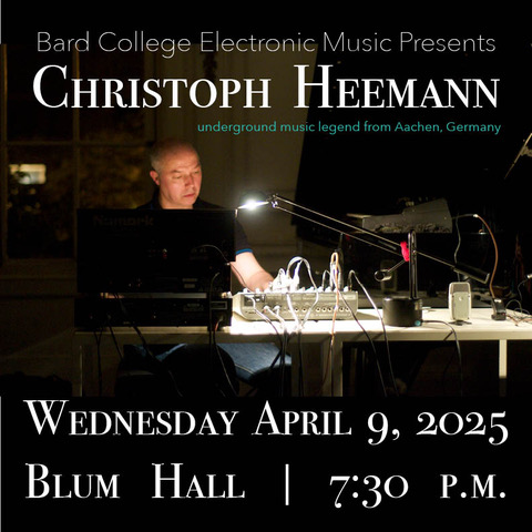 Christoph Heemann&nbsp;Live Performance