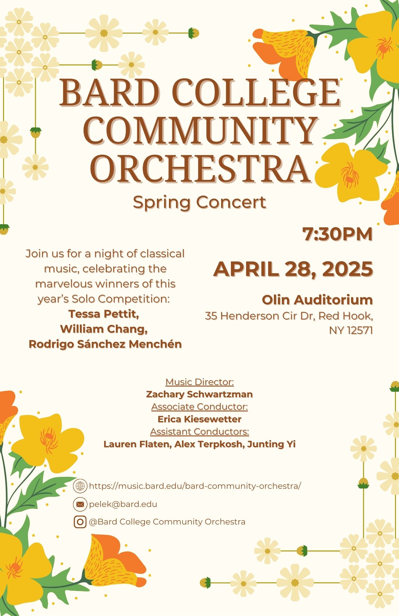 Bard College Community Orchestra: Spring Concert