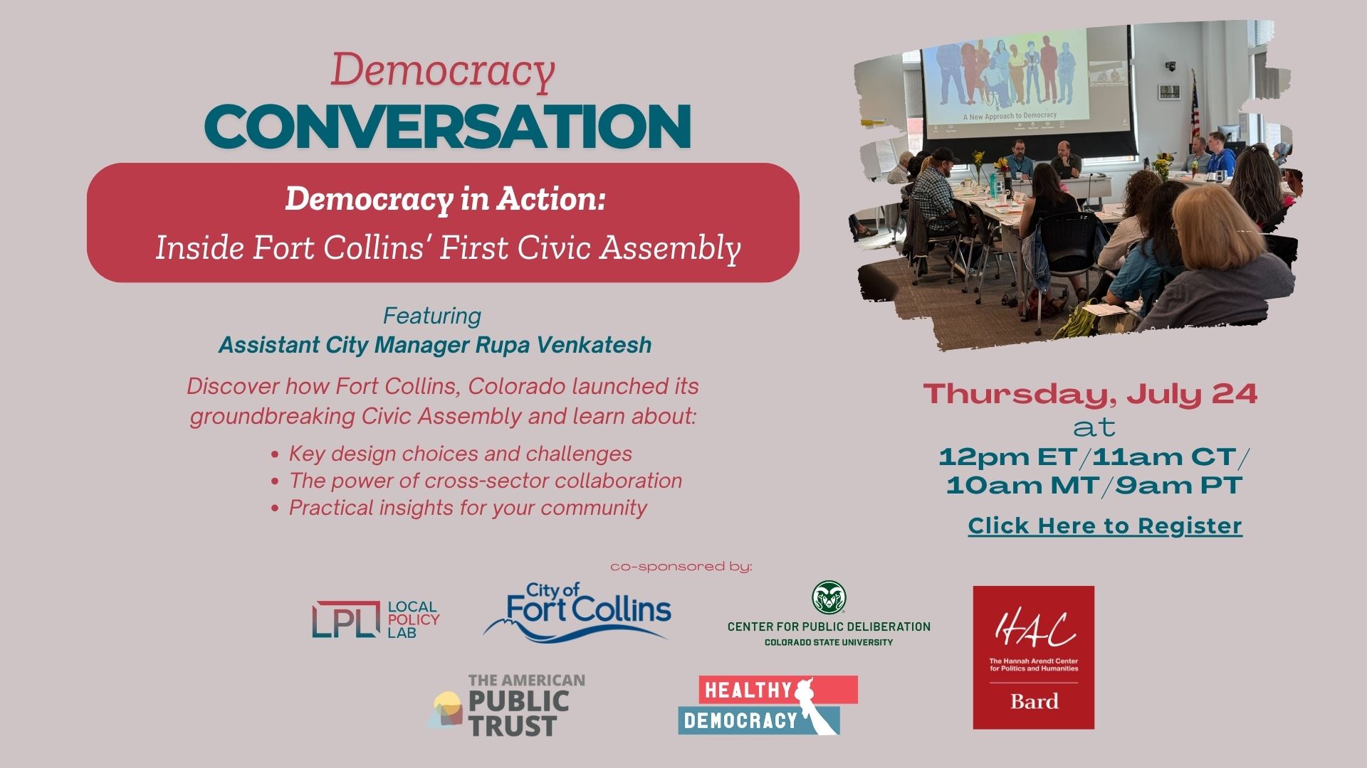 Democracy in Action: Inside Fort Collins' First Civic Assembly