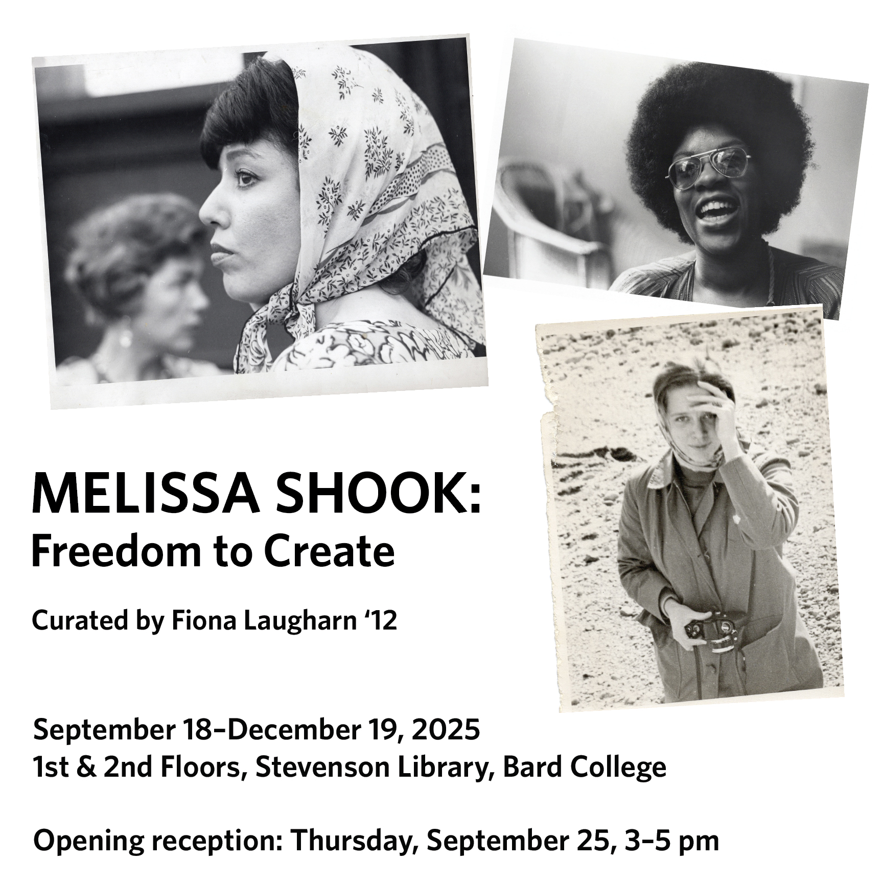 Opening Reception! Melissa Shook: Freedom to Create&nbsp;&nbsp;