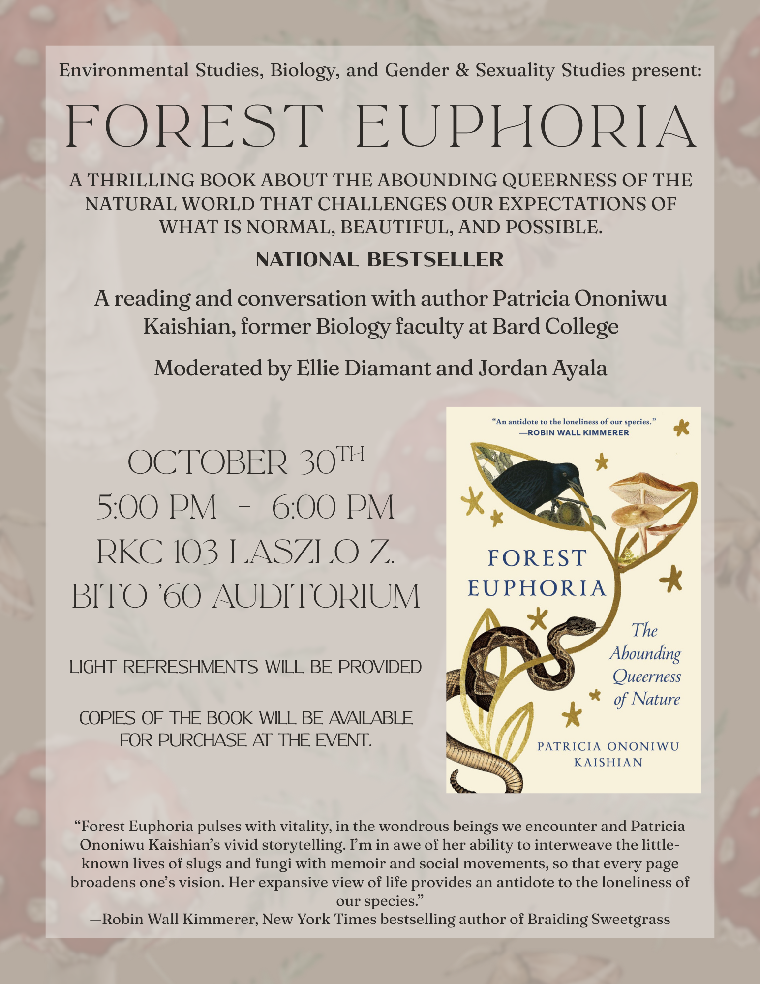 Patricia Onoinwu Kaishian: Forest Euphoria: The Abounding Queerness of Nature