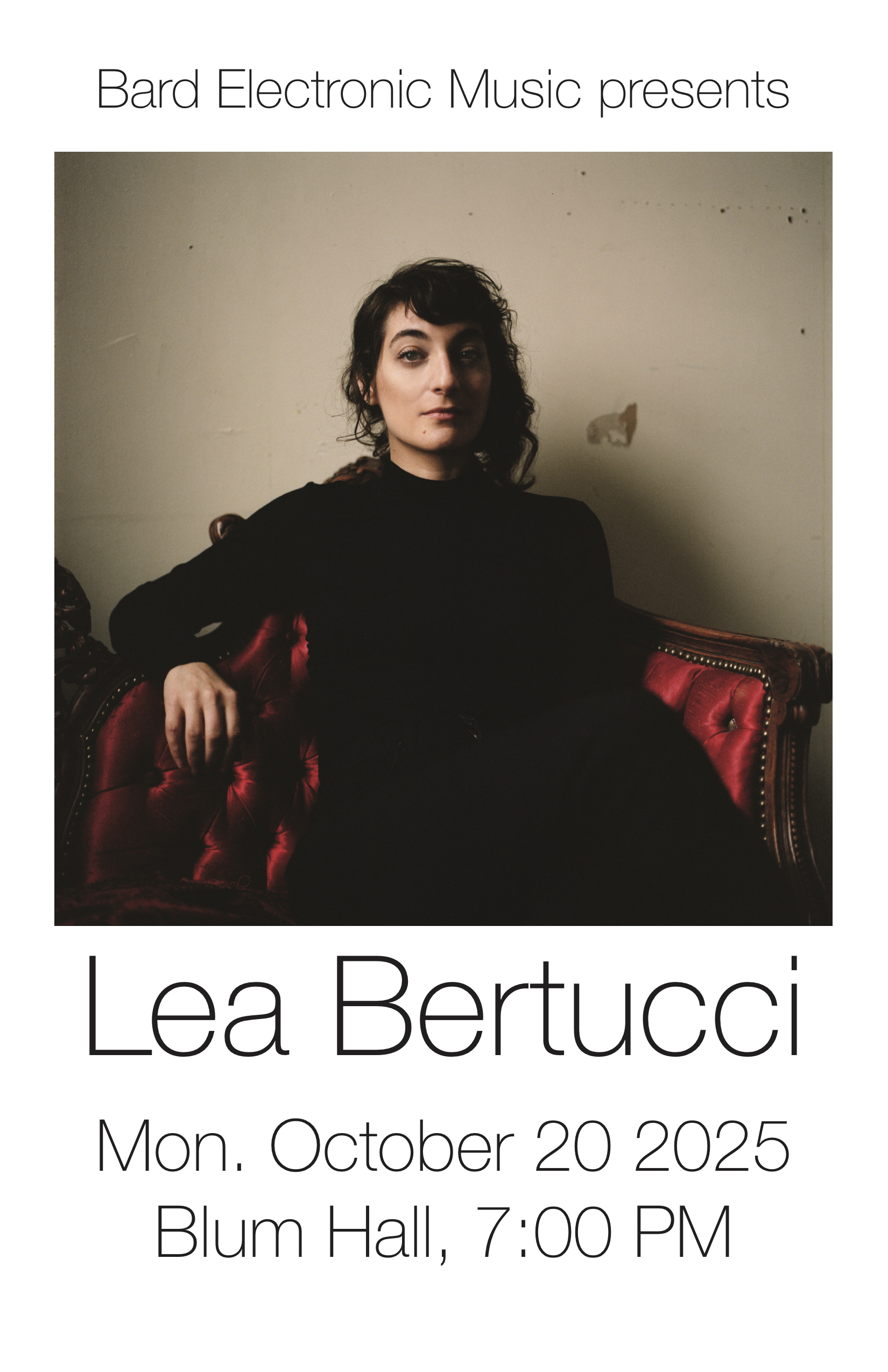 Sound Artist Lea Bertucci