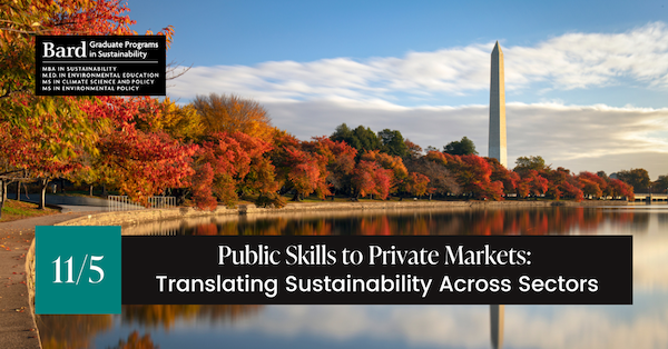 Public Skills to Private Markets: Translating Sustainability Across Sectors