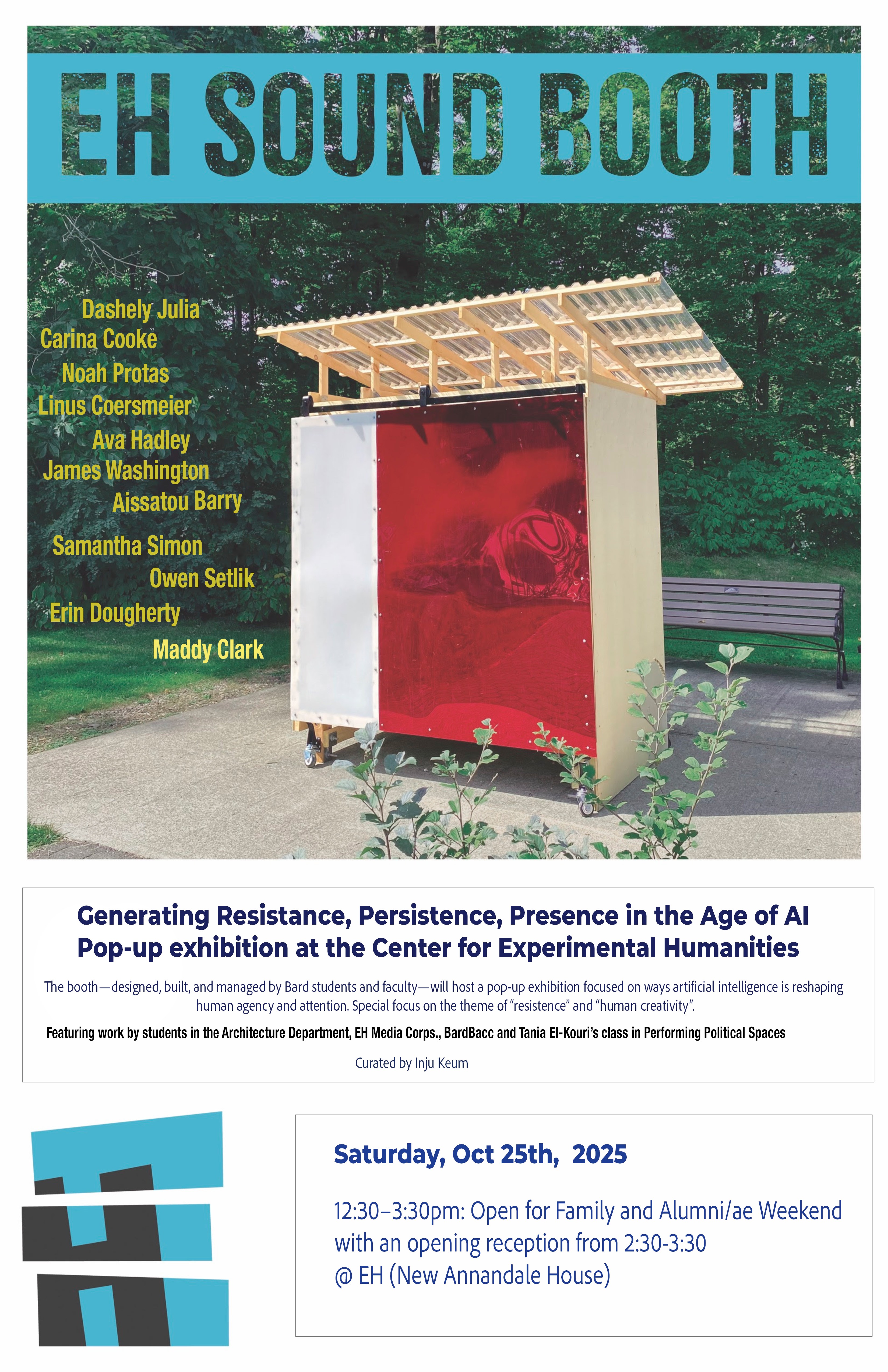 Alumni/ae Weekend Sound Booth Pop-Up Exhibition