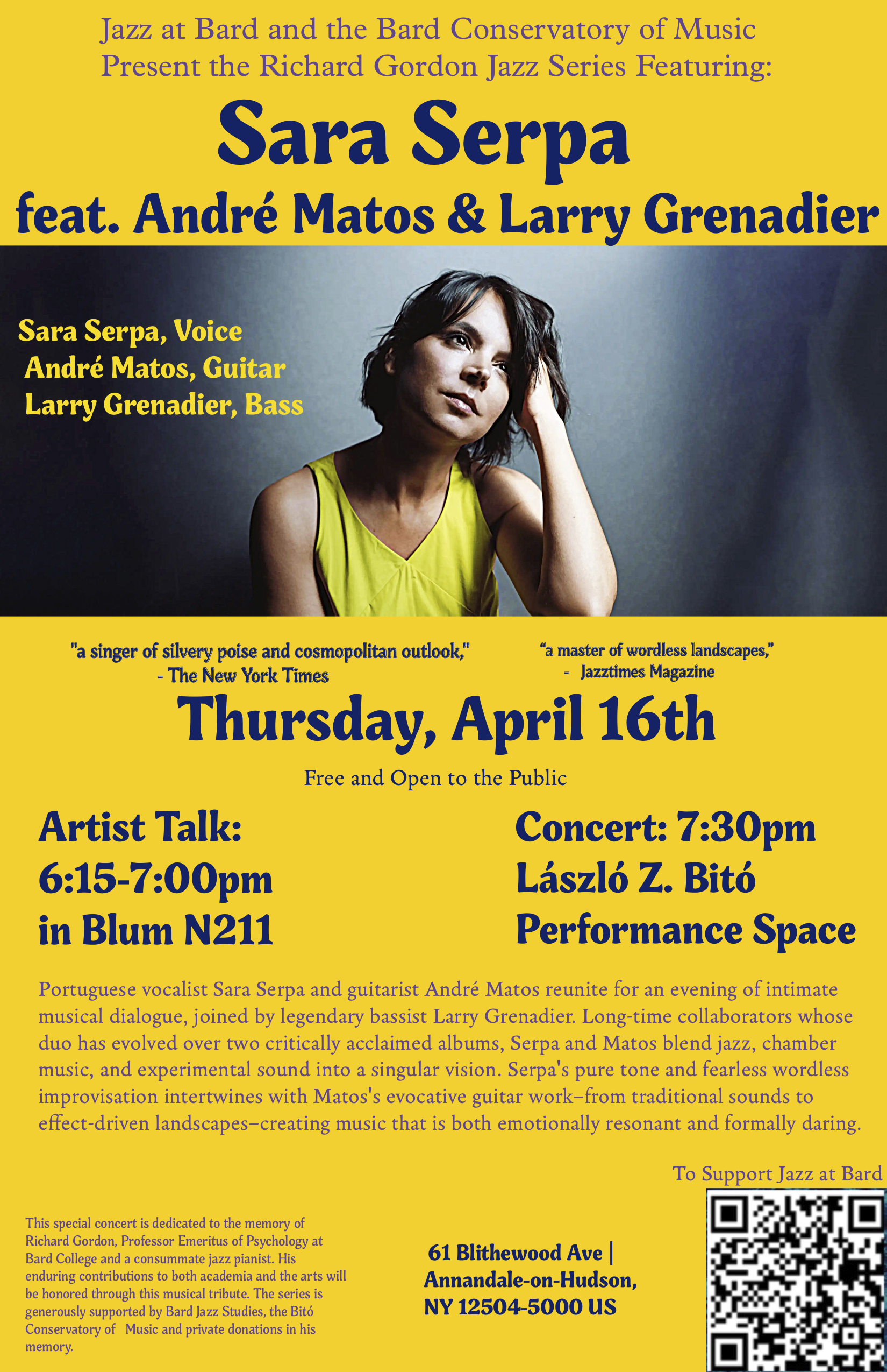 Richard Gordon&nbsp;Jazz Series Featuring:&nbsp;