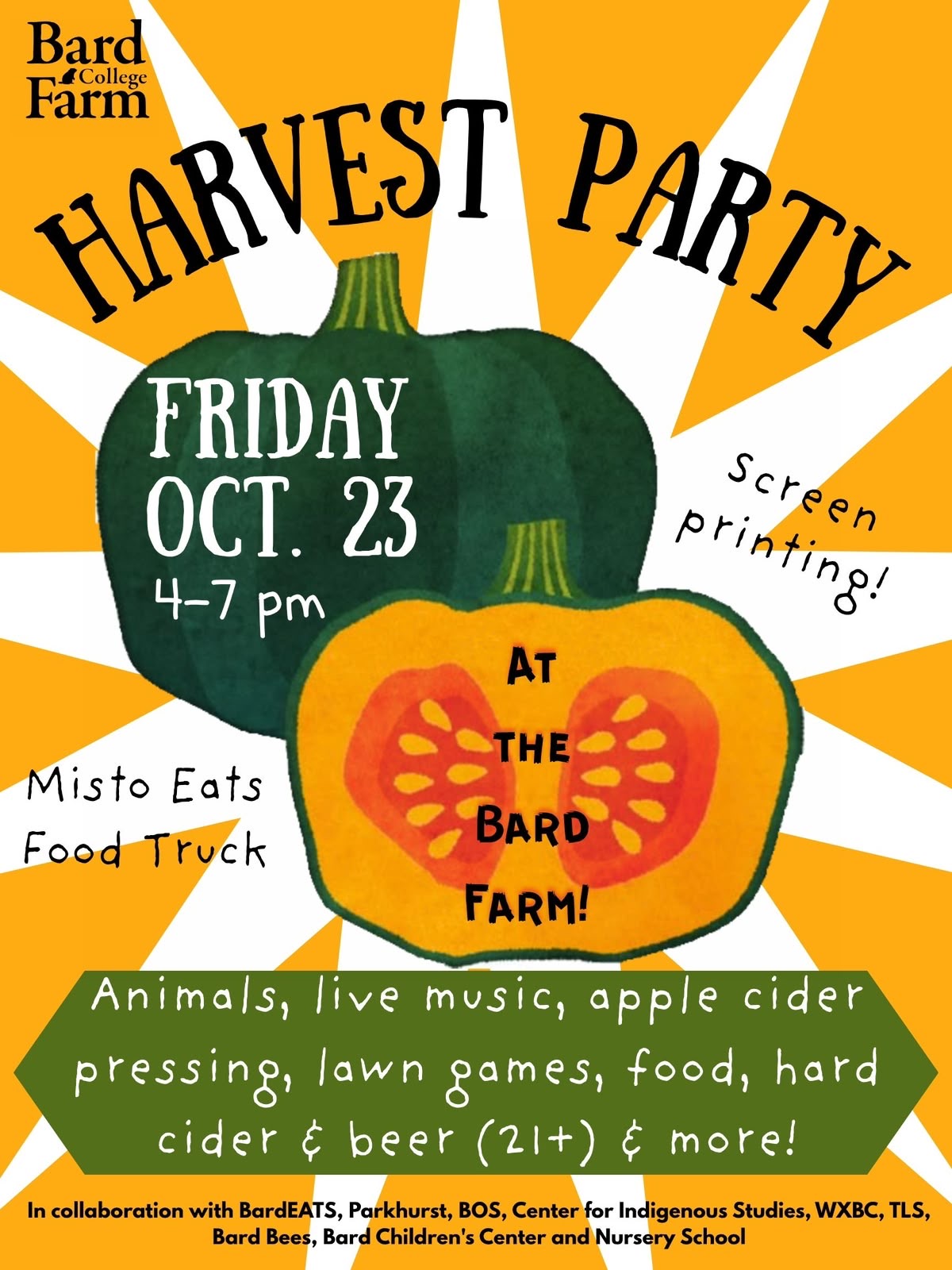 Bard Farm Harvest Party