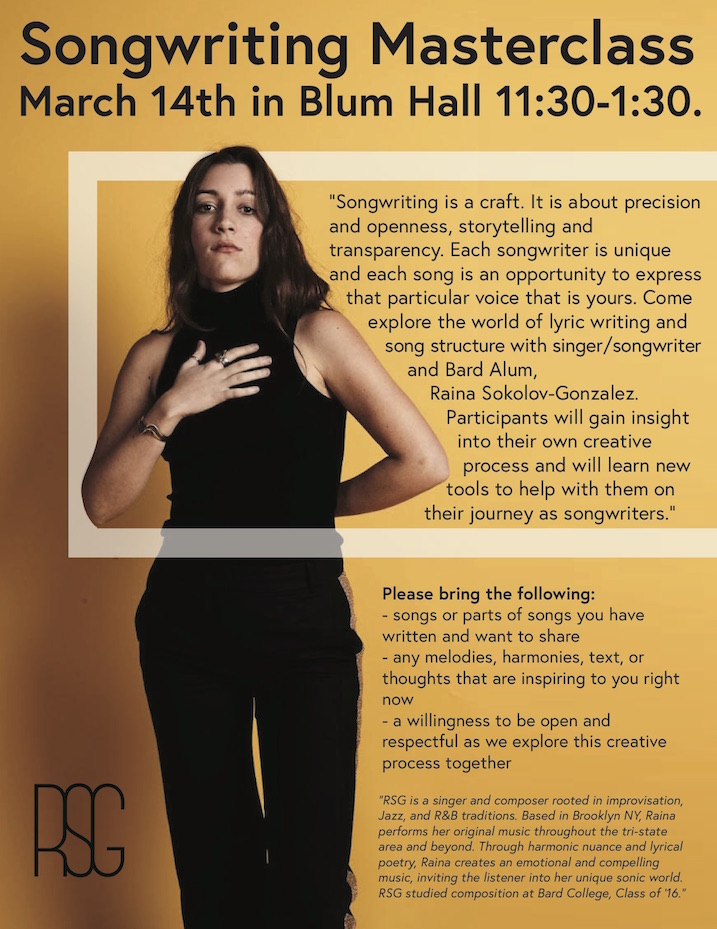 Songwriting Master Class