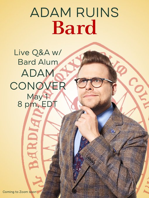 BRAD Comedy x BUMP: Adam Ruins Bard, a Q&amp;A with Bard Alum Adam Conover!