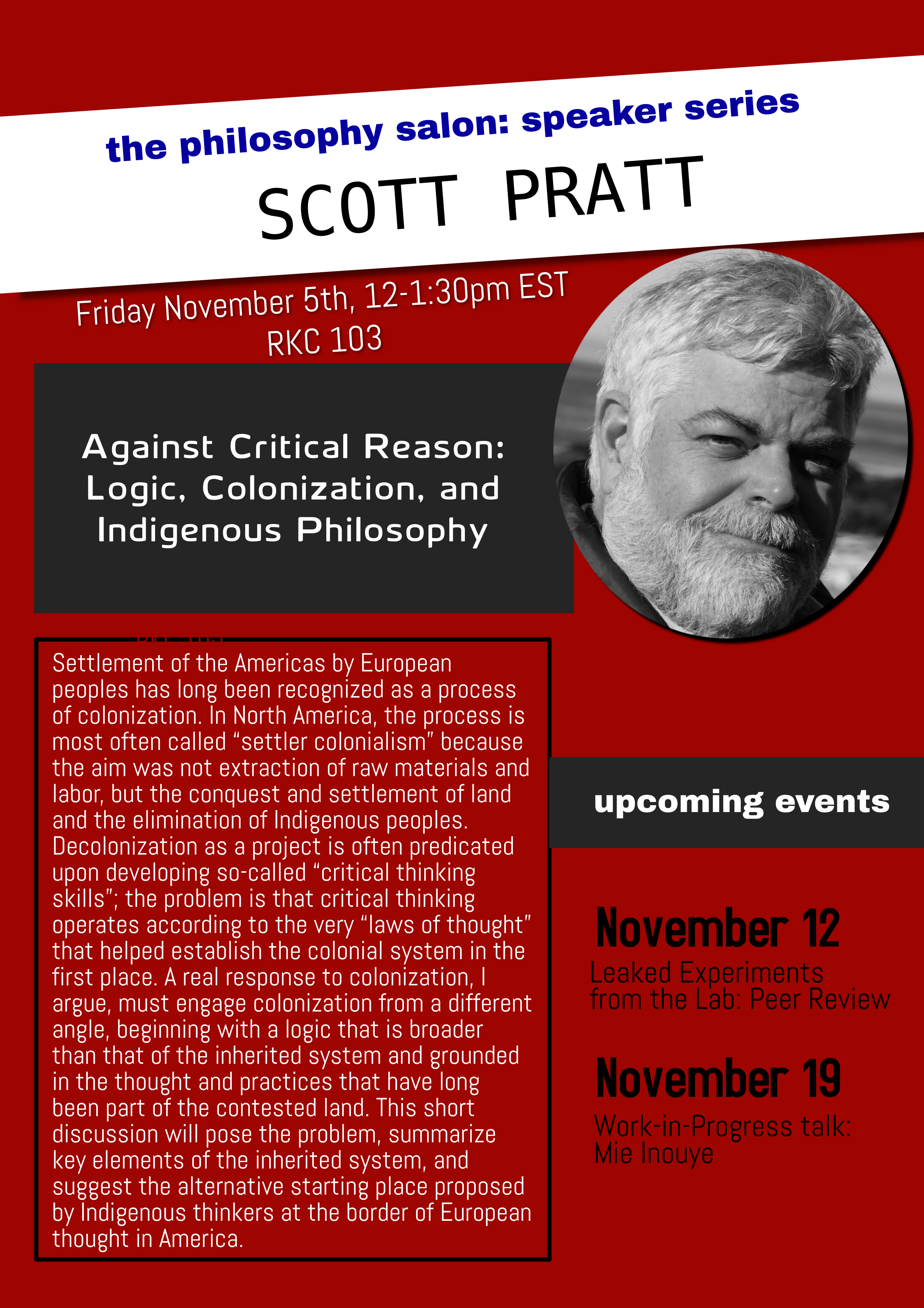 Against Critical Reason: Logic, Colonization and Indigenous Philosophy