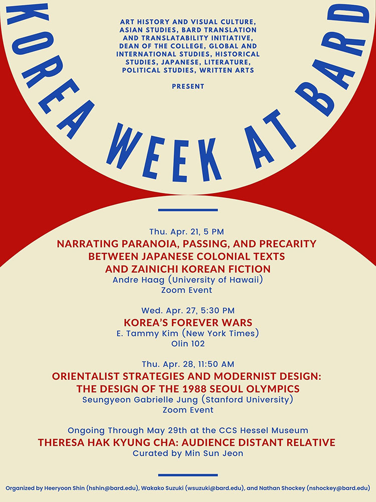 Korea Week at Bard