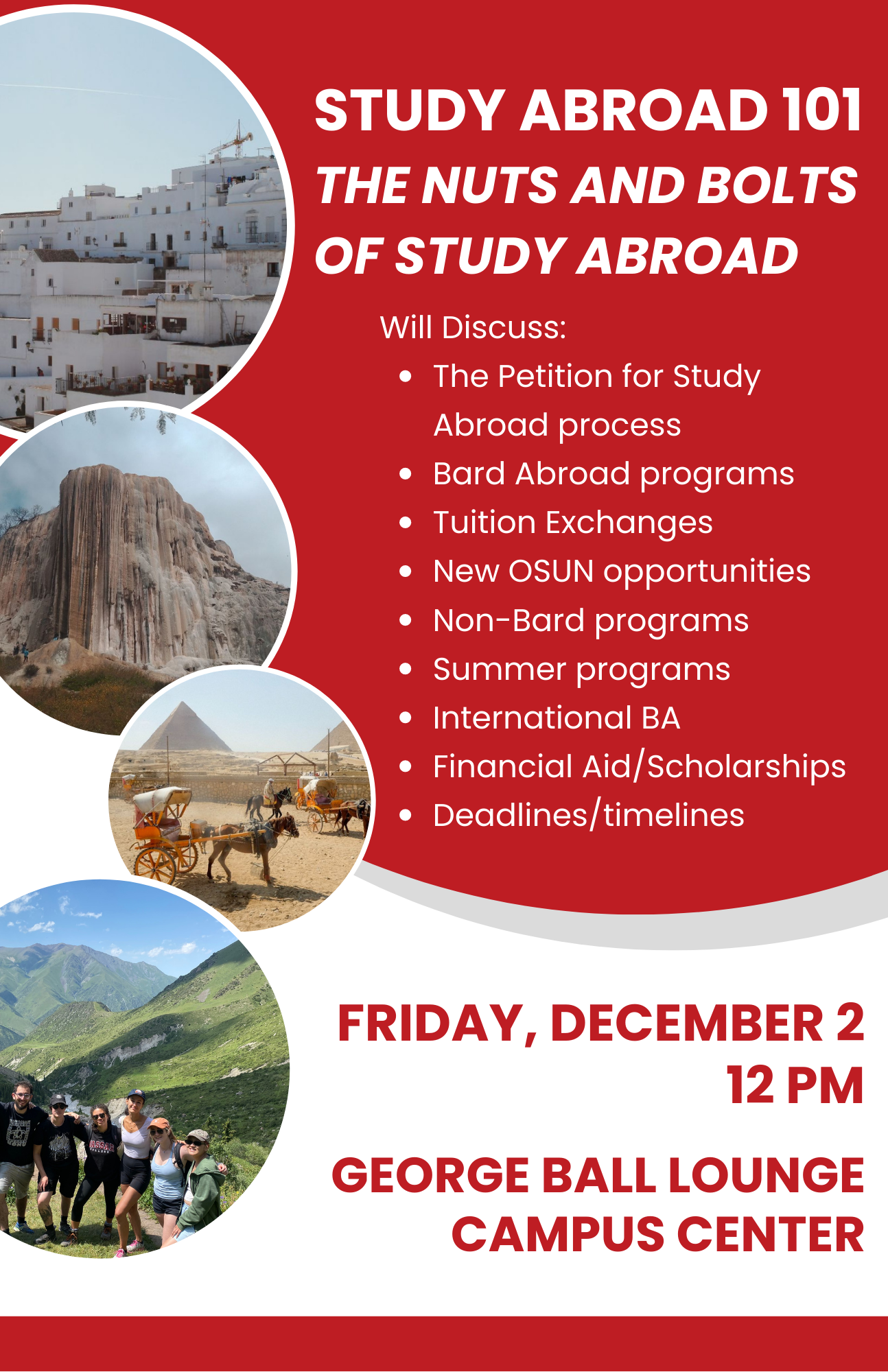 Study Abroad 101: The Nuts And Bolts of Study Abroad at Bard