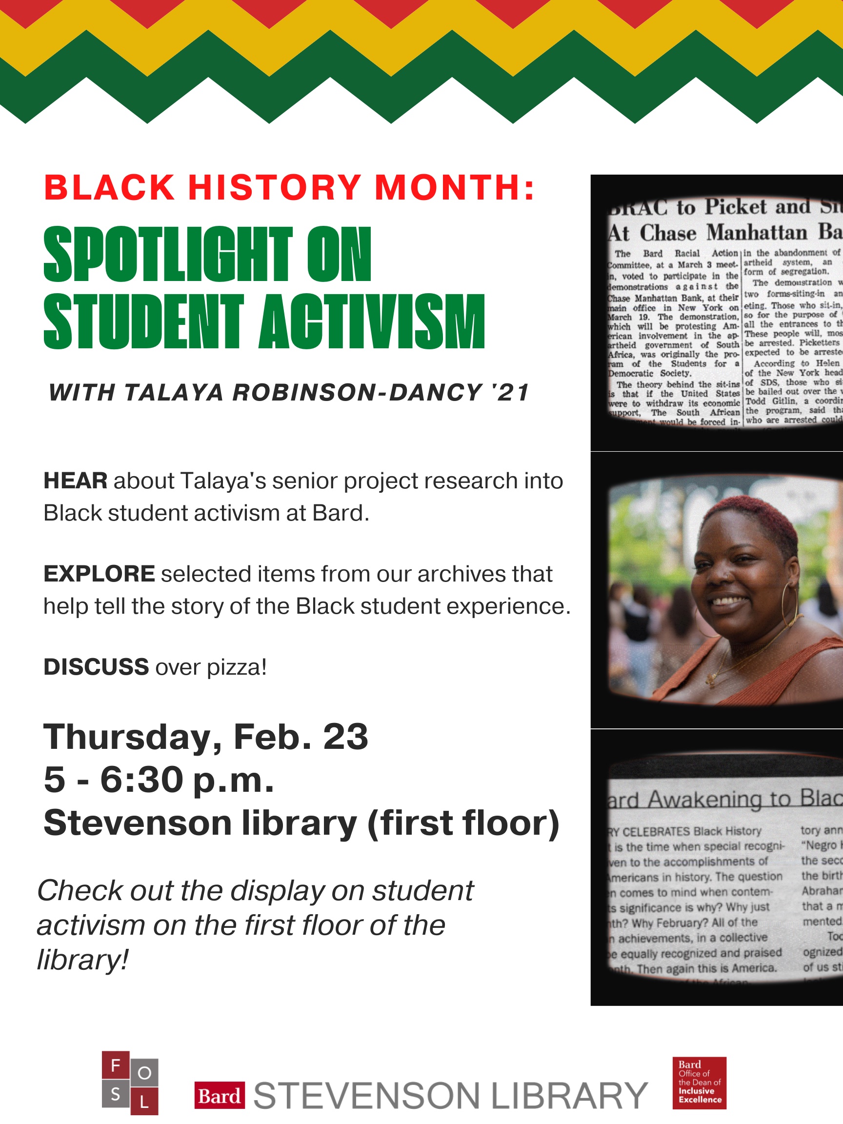 Black History Month: Spotlight On Student Activism at Bard