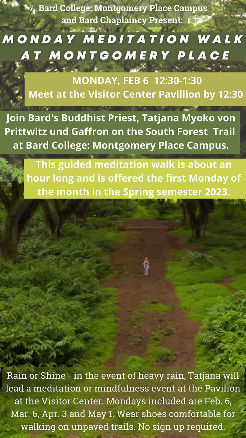 Meditation Walk at Montgomery Place