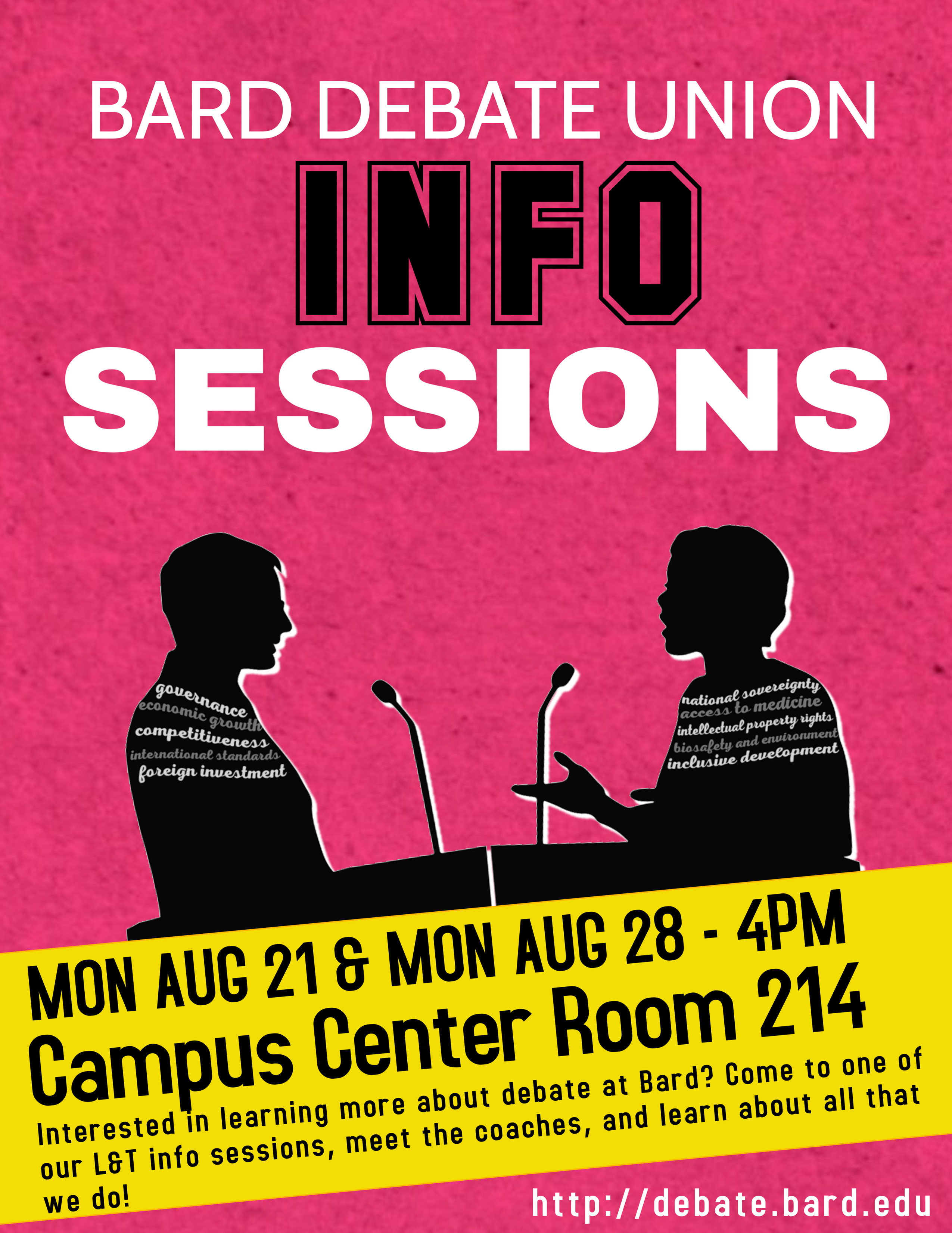 Visit https://debate.bard.edu/