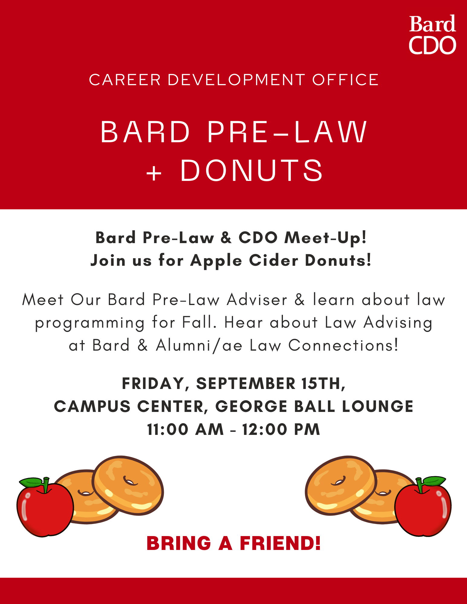 Bard Pre-Law &amp; Donuts Meet-Up