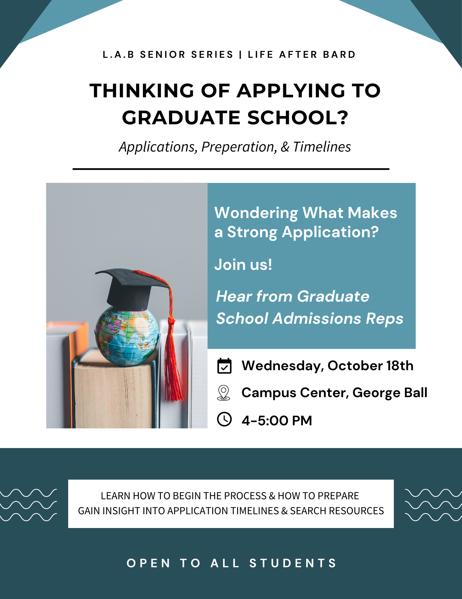 Thinking of Applying to Graduate School? Prep &amp; Timelines
