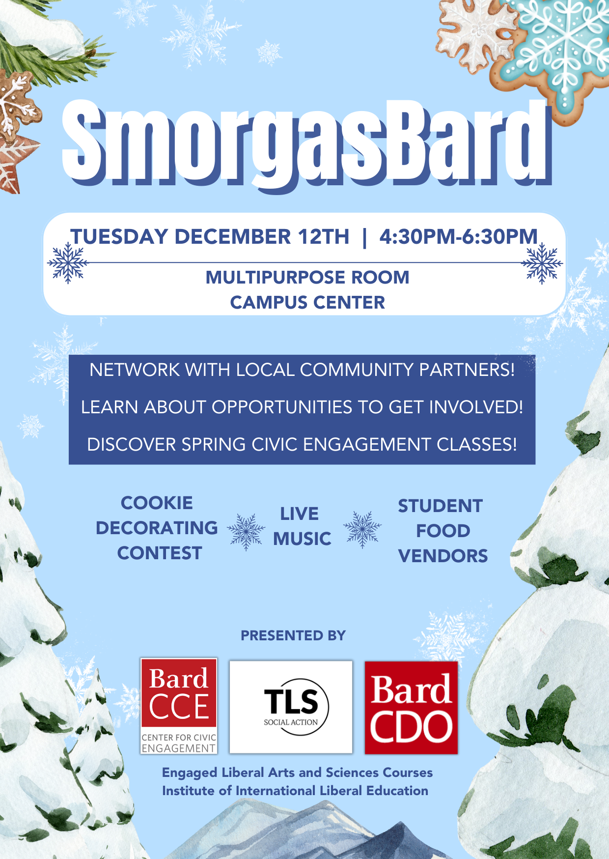 SmorgasBard&nbsp;&amp; Community Cookie Decorating