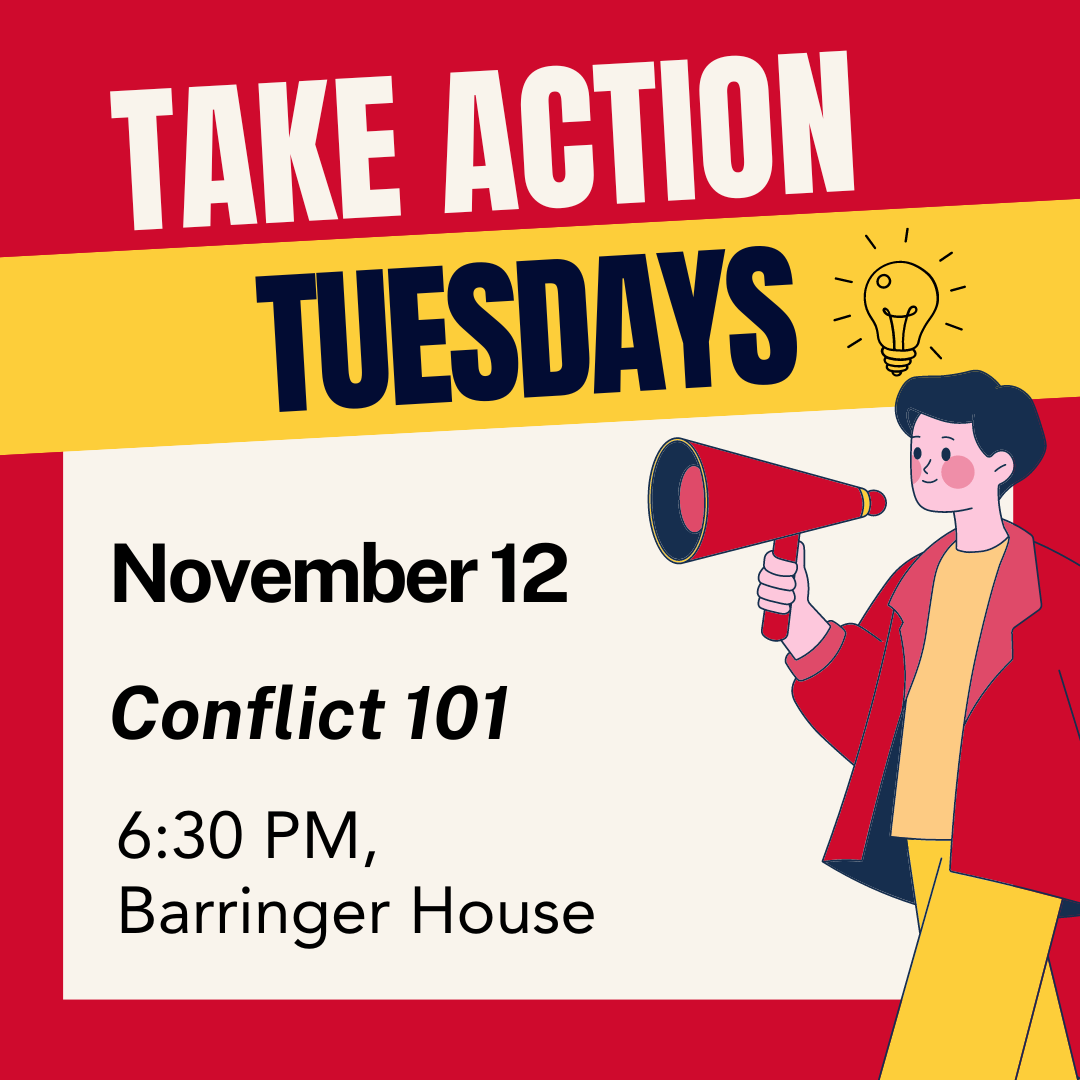 Take Action Tuesday: Conflict 101
