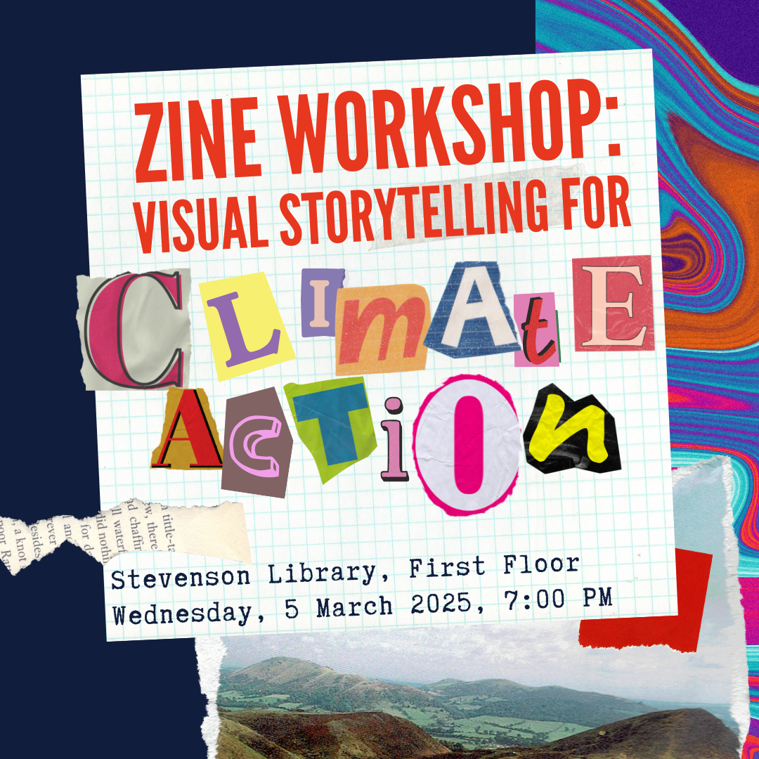 Zine Workshop: Visual Storytelling for Climate Action