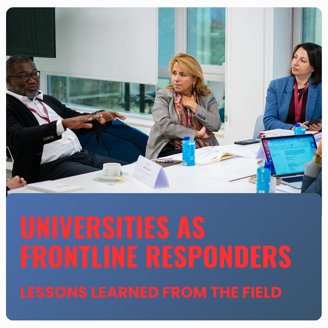 Universities as Frontline Responders: Lessons Learned from the Field