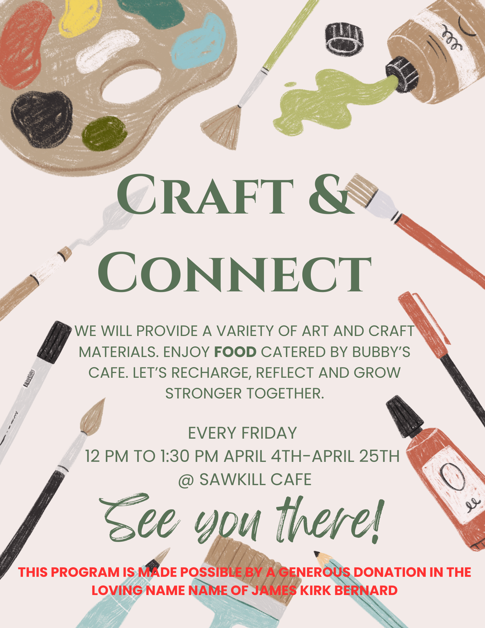 Craft and Connect!&nbsp;