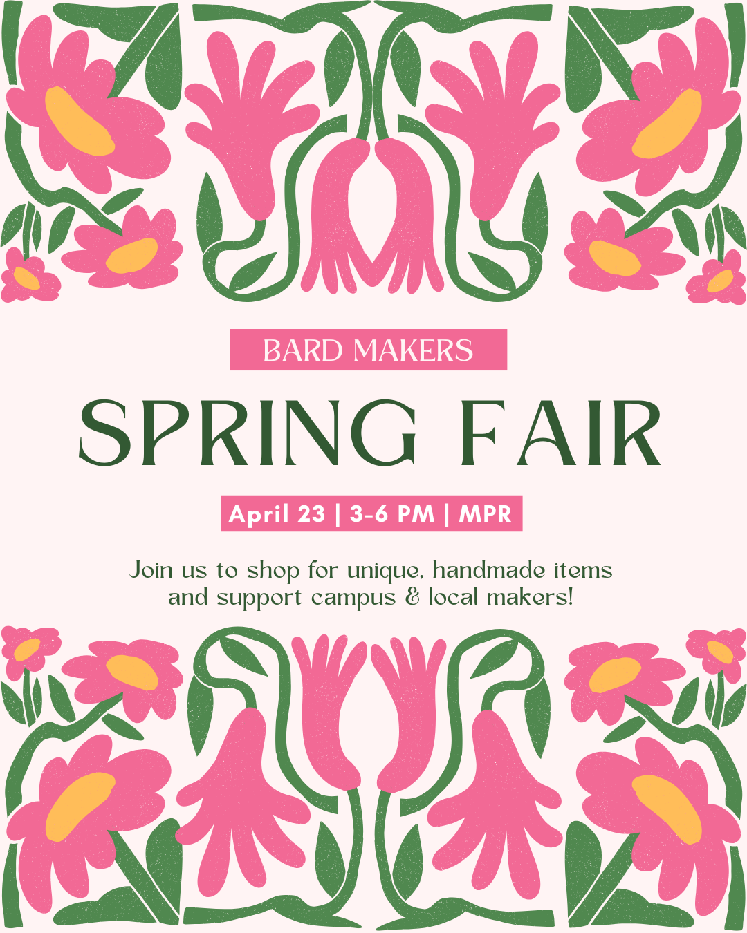 Bard Makers Spring Fair!