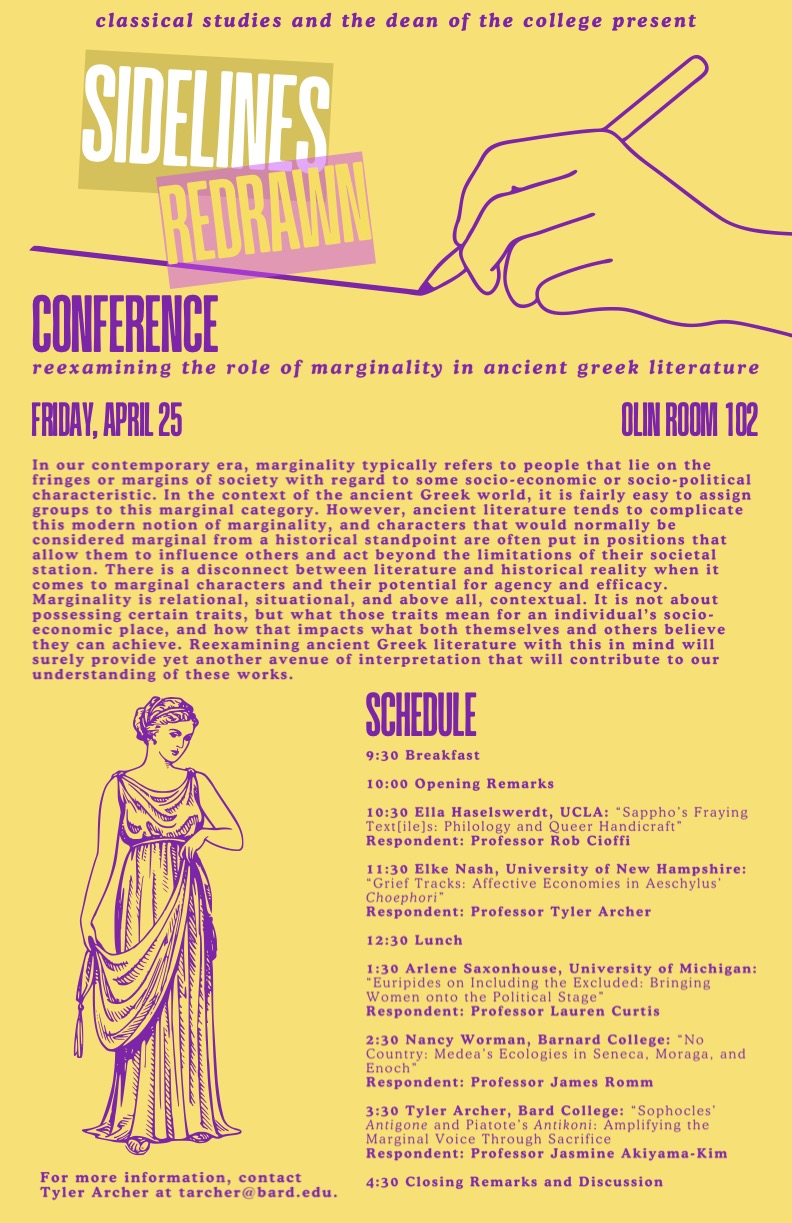 Sidelines Redrawn:&nbsp;Re-examining the Role of Marginality in Ancient Greek Literature