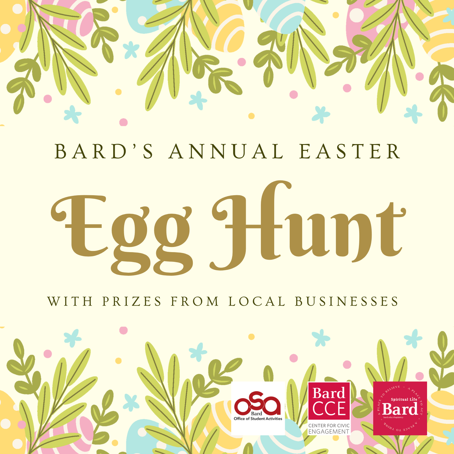 Bard Annual Easter egg hunt!; Bard's Annual Easter Egg Hunt
