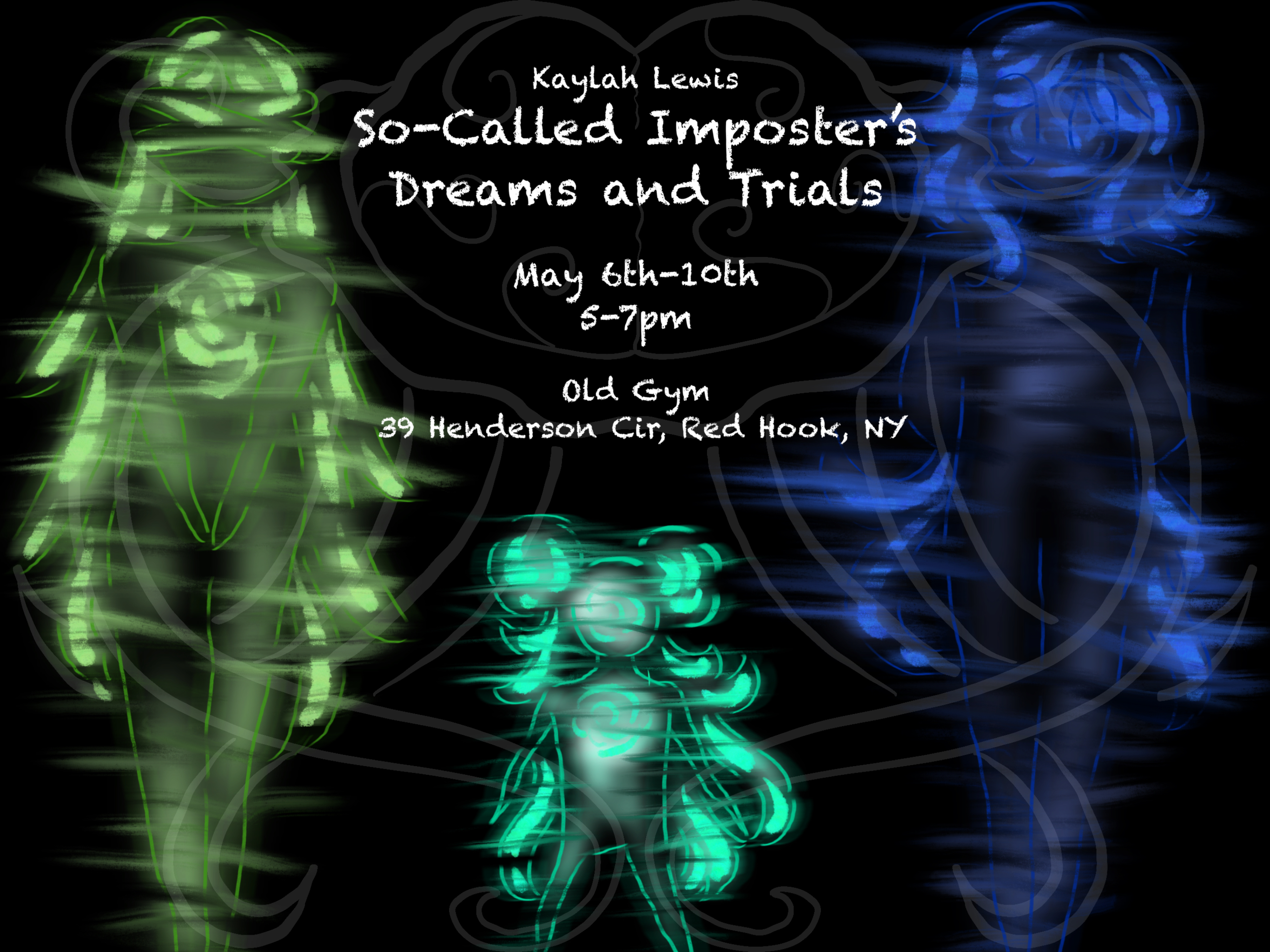So-Called Imposters Dreams and Trials: an exhibition.; Studio Art Senior Thesis Exhibition Opening Reception