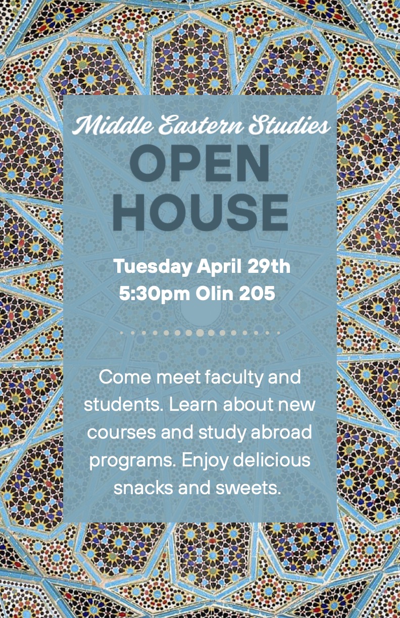 Middle Eastern Studies Open House