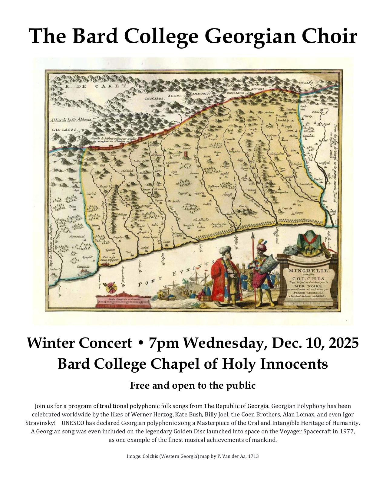 The Georgian Choir Winter Concert&nbsp;