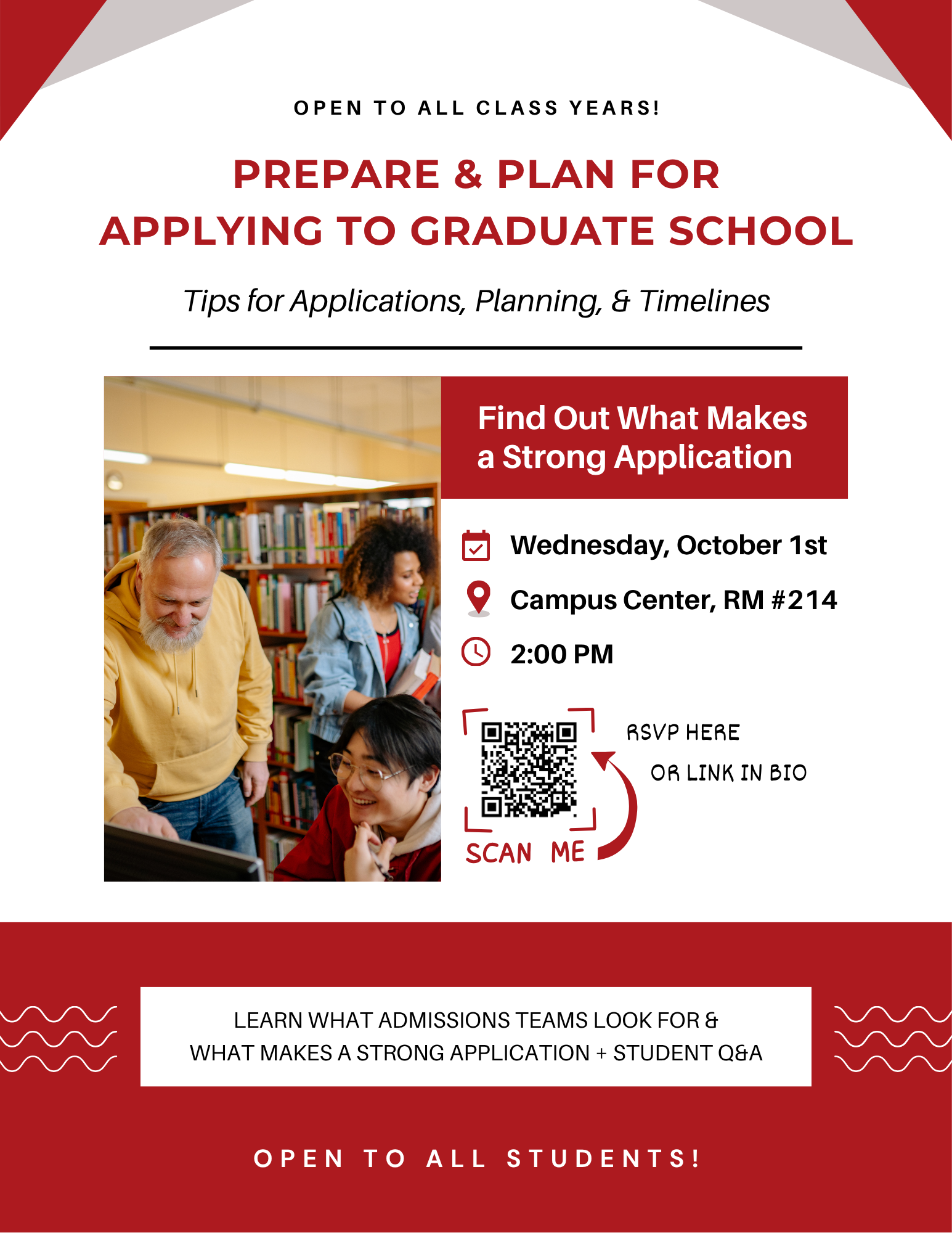 Prepare and Plan for&nbsp;Graduate School Applications