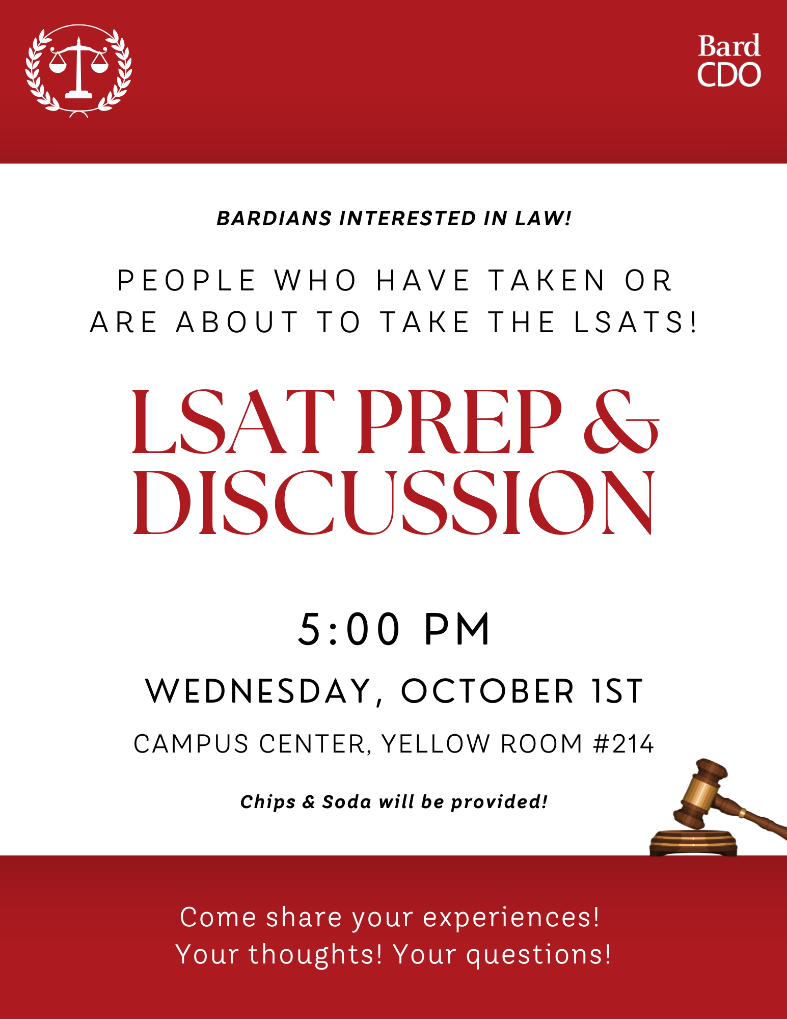 Bardians Interested in Law: LSAT Prep and Discussion