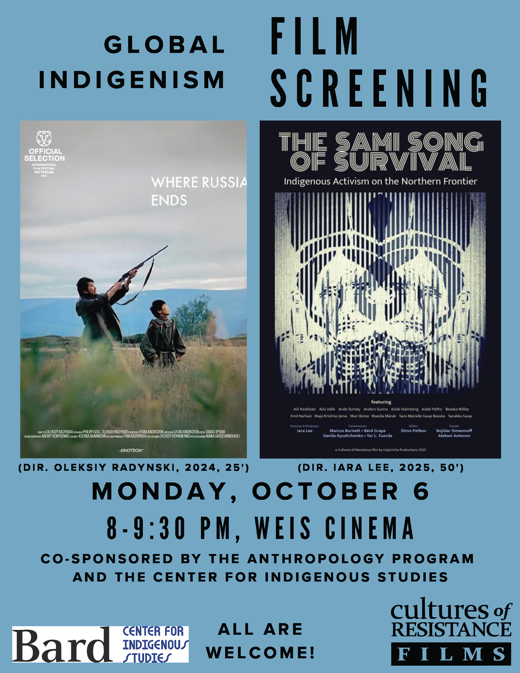 Global Indigenism Film Screening; Global Indigenism Film Screening