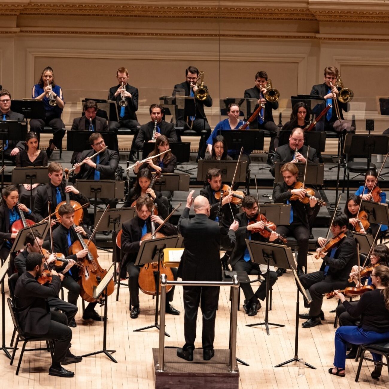 Leon Botstein conducting The Orchestra Now.; Visit https://ton.bard.edu/events/empire/