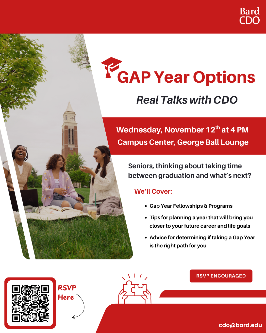 Gap Year Options: Real Talks with CDO