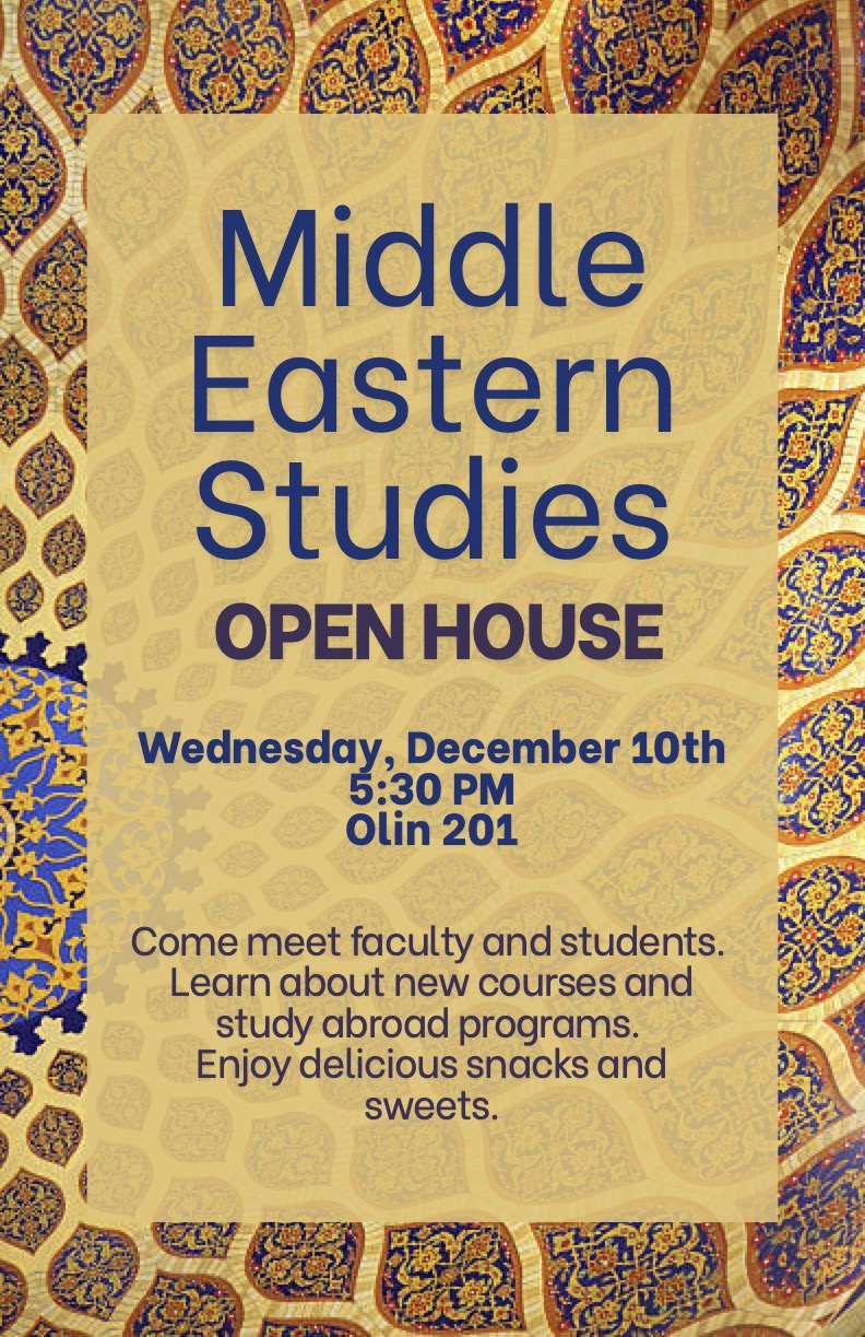 Middle Eastern Studies Open House