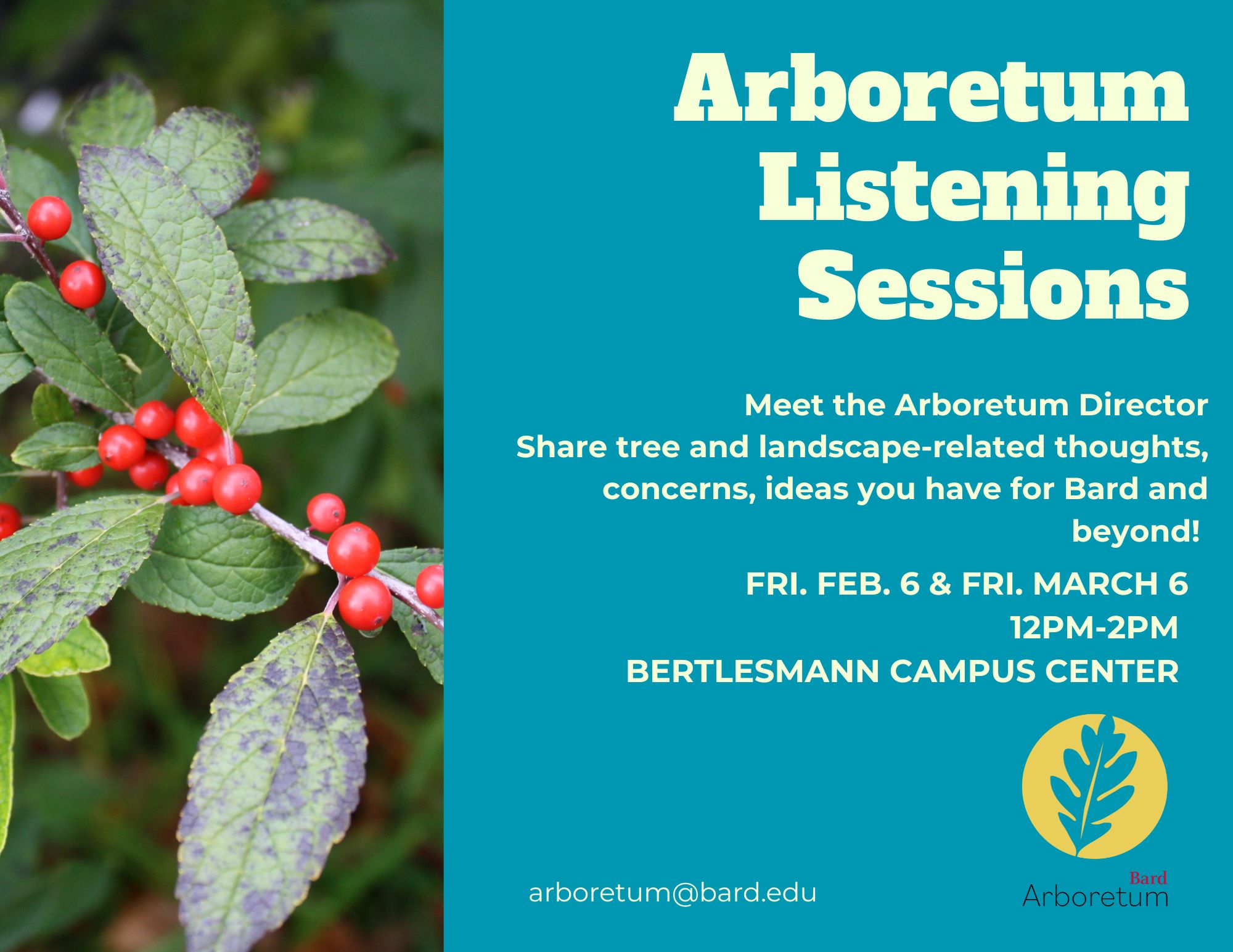Bard Arboretum Listening Session