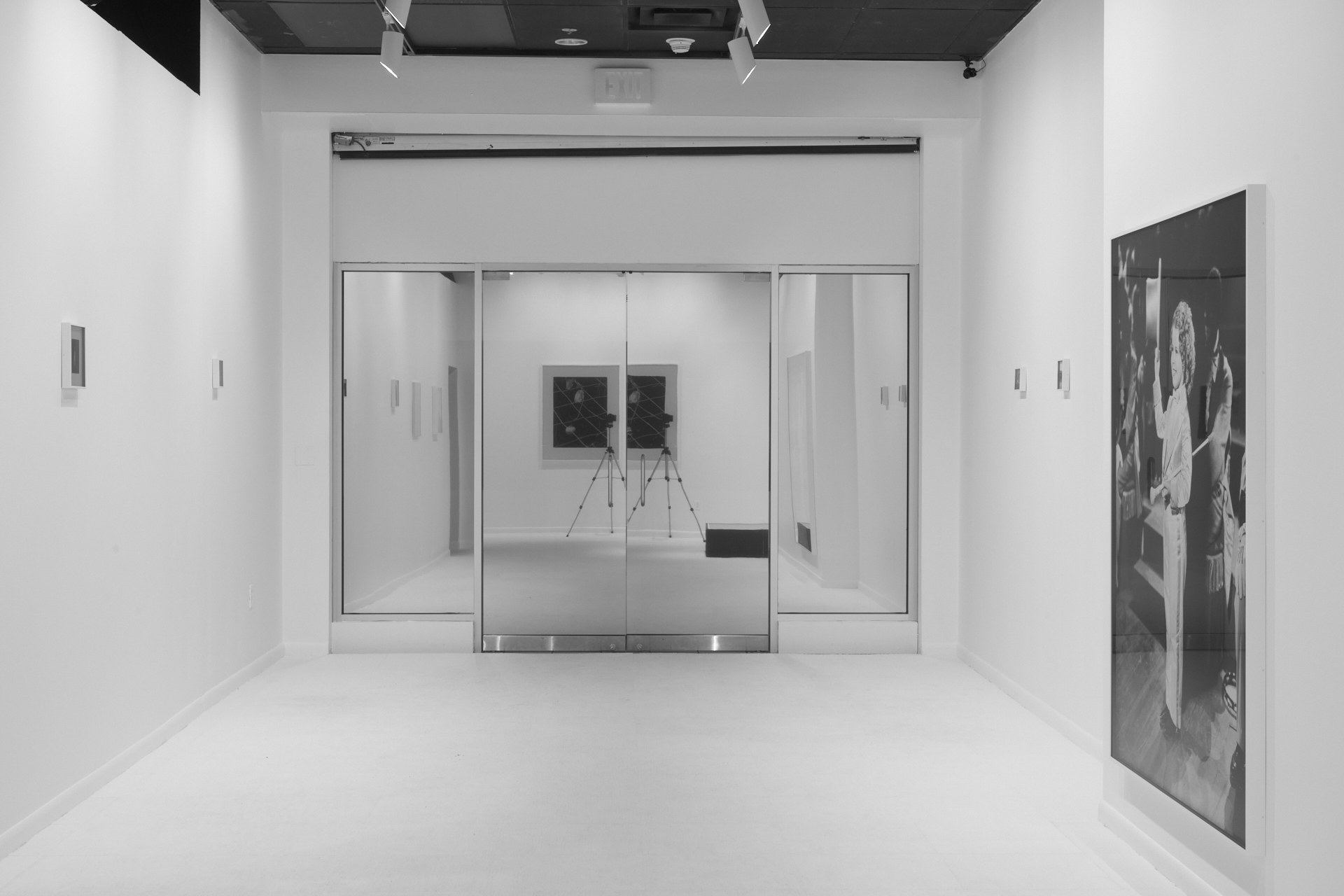 A view of a museum gallery.; Visit https://ccs.bard.edu/events/1491-stanley-wolukau-wanambwa-in-conversation-with-evan-calder-williams-and-lucas-blalock